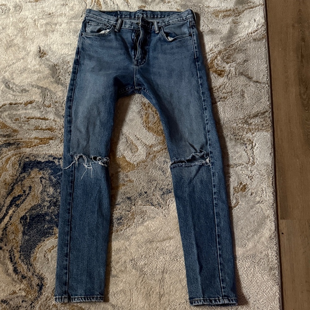 Levi's Men's Dark Blue Skinny Jeans